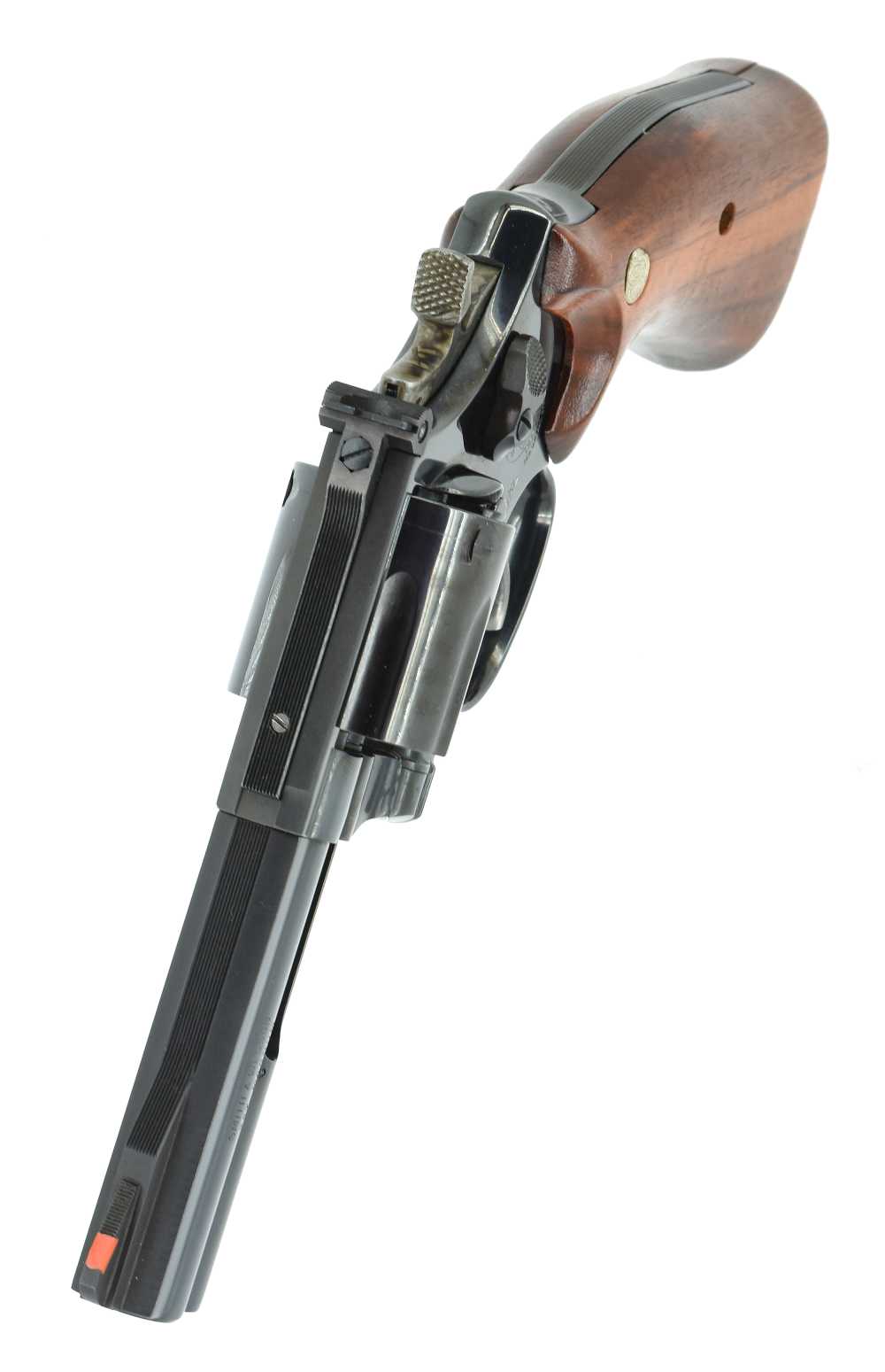 Smith & Wesson 586 357mag 4-in Texas Lawman 1986 Clint Peoples Presentation-img-2