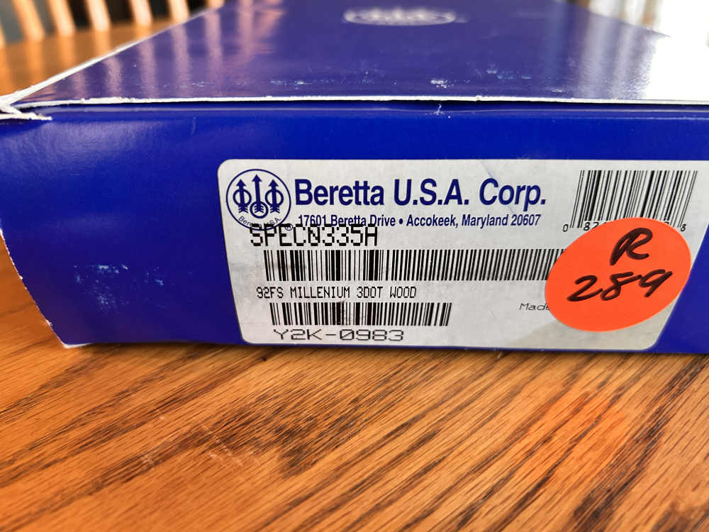 BERETTA 92 FS (Y2K} MILLENIUM 9MM-img-9