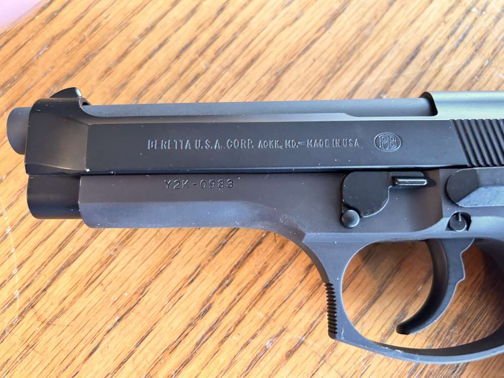 BERETTA 92 FS (Y2K} MILLENIUM 9MM-img-6
