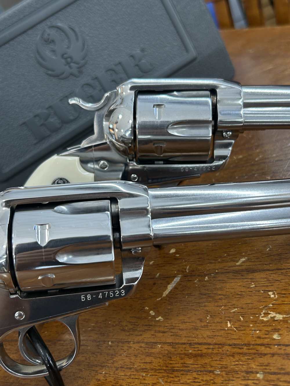 RUGER BISLEY VAQUEROS 45 COLT SET OF SEQUENTIAL SERIAL NO -img-10