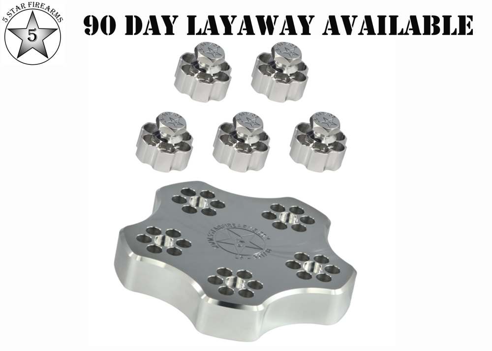 5 Star Firearms Range Block Kit L-Frame 357/38 S&W/Ruger/Colt/Henry-img-0