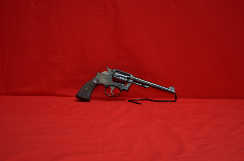 S&W Model 10 (1905) Pre- WWII- Mfg. 1922-1923 Factory Diamond Grips-img-38