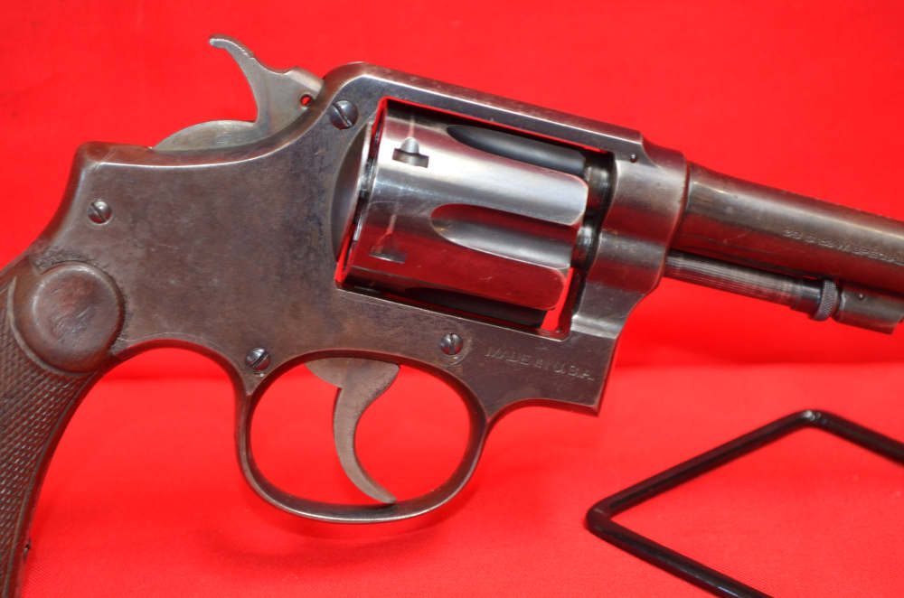 S&W Model 10 (1905) Pre- WWII- Mfg. 1922-1923 Factory Diamond Grips-img-17