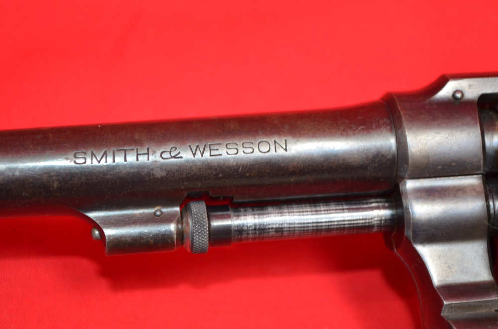 S&W Model 10 (1905) Pre- WWII- Mfg. 1922-1923 Factory Diamond Grips-img-7