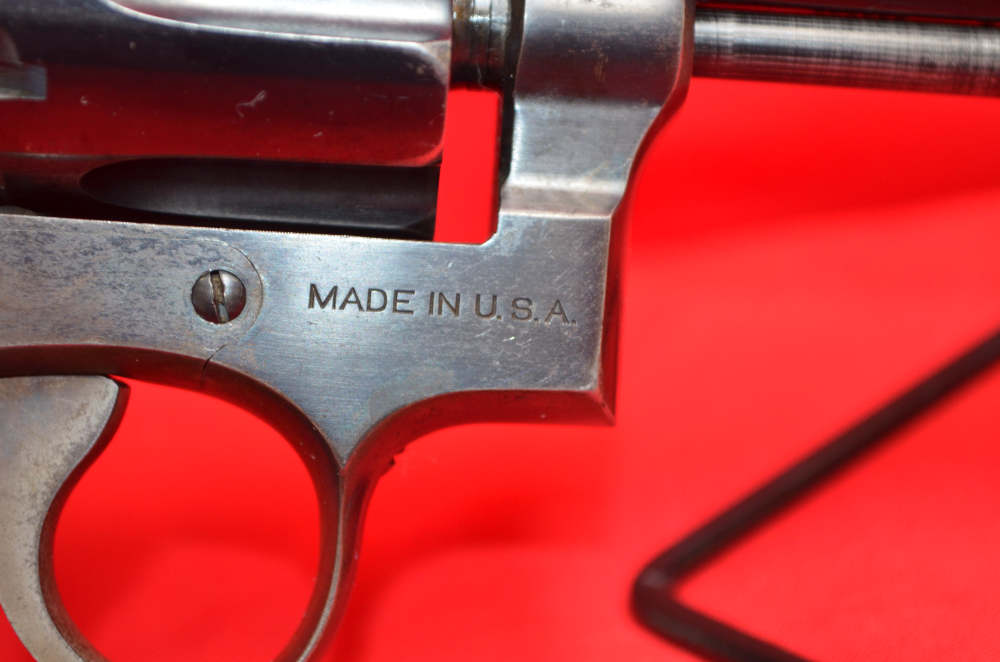 S&W Model 10 (1905) Pre- WWII- Mfg. 1922-1923 Factory Diamond Grips-img-18