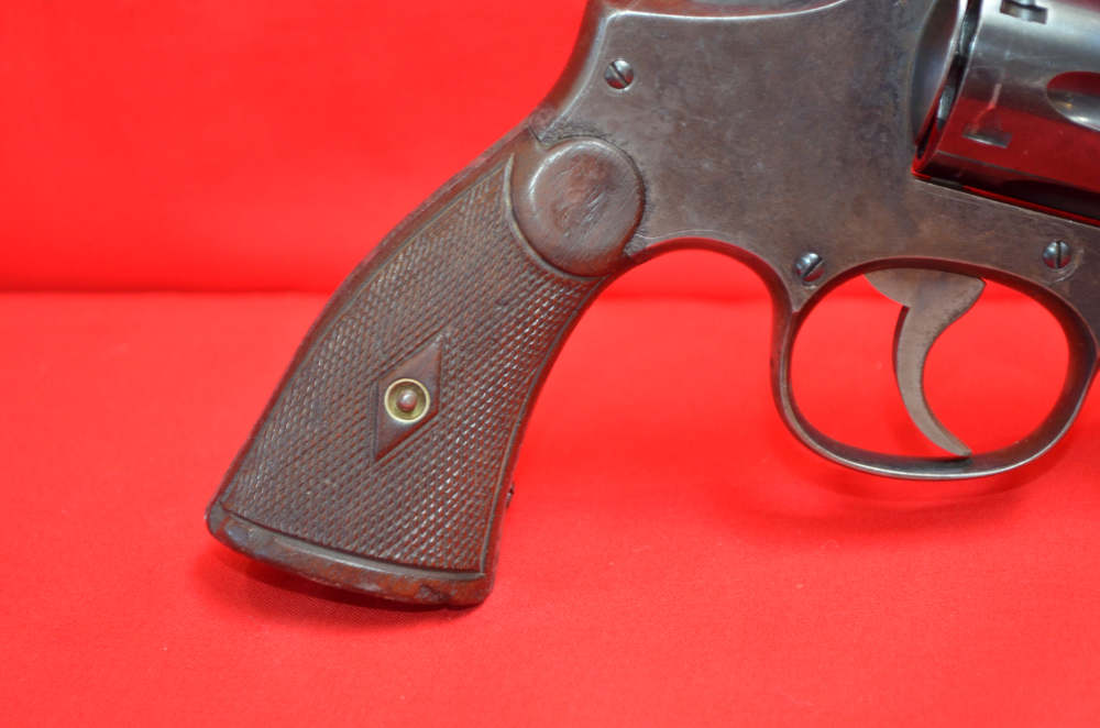 S&W Model 10 (1905) Pre- WWII- Mfg. 1922-1923 Factory Diamond Grips-img-16