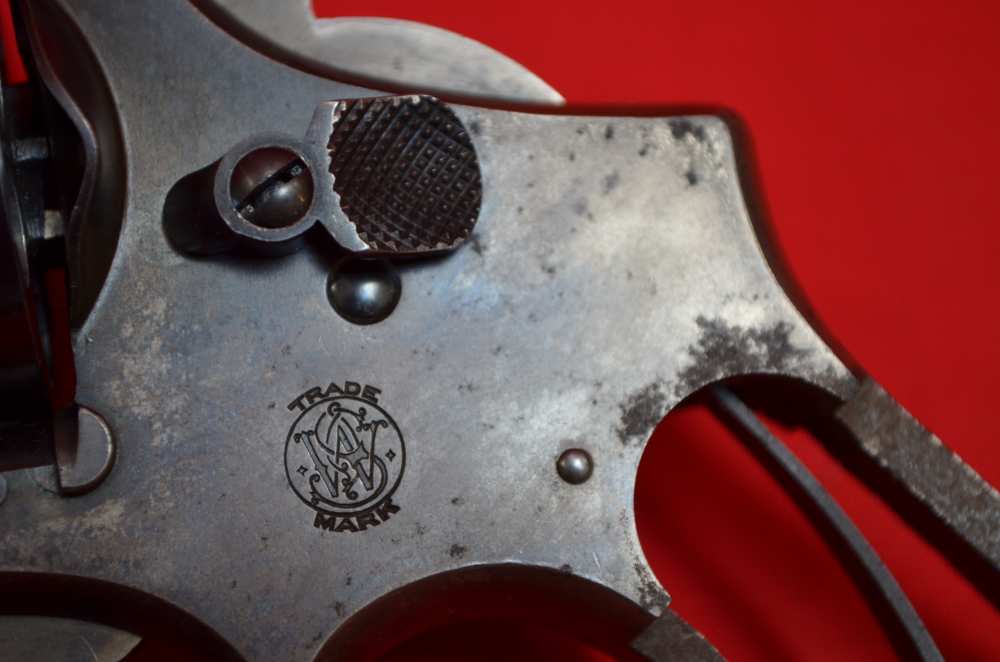 S&W Model 10 (1905) Pre- WWII- Mfg. 1922-1923 Factory Diamond Grips-img-10
