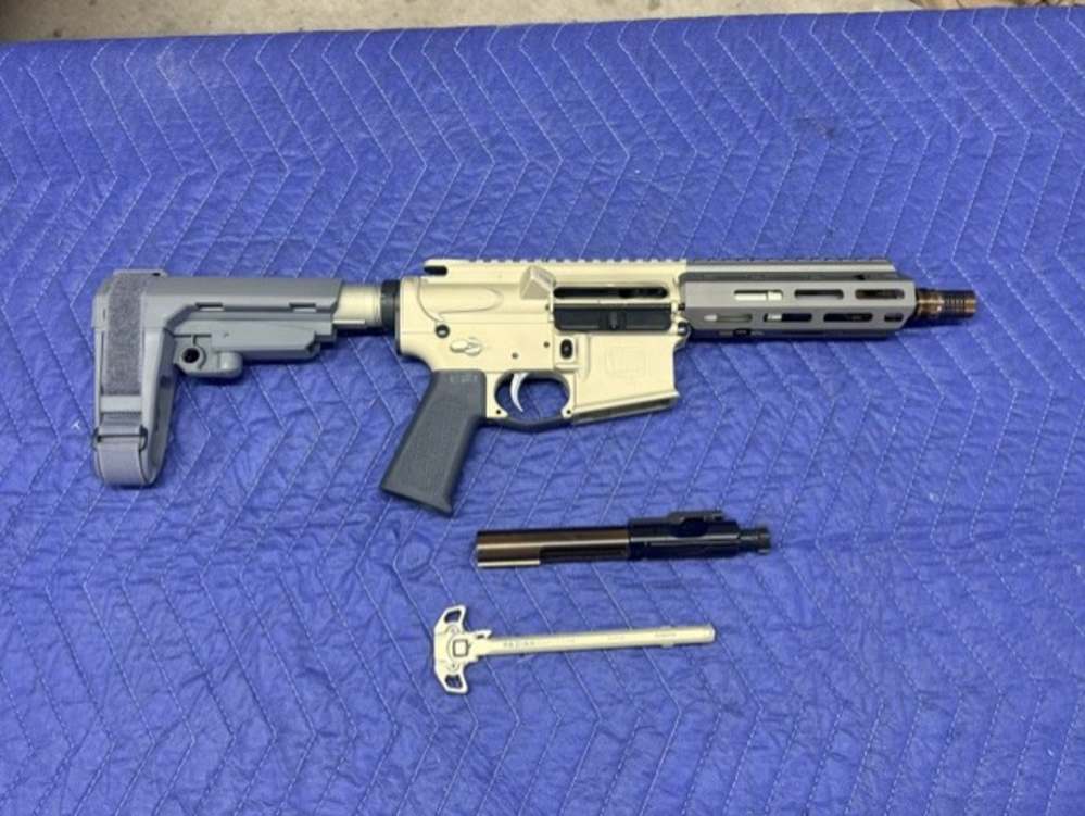 Q Sugar Weasel AR Pistol 300 BLK - No Reserve-img-0