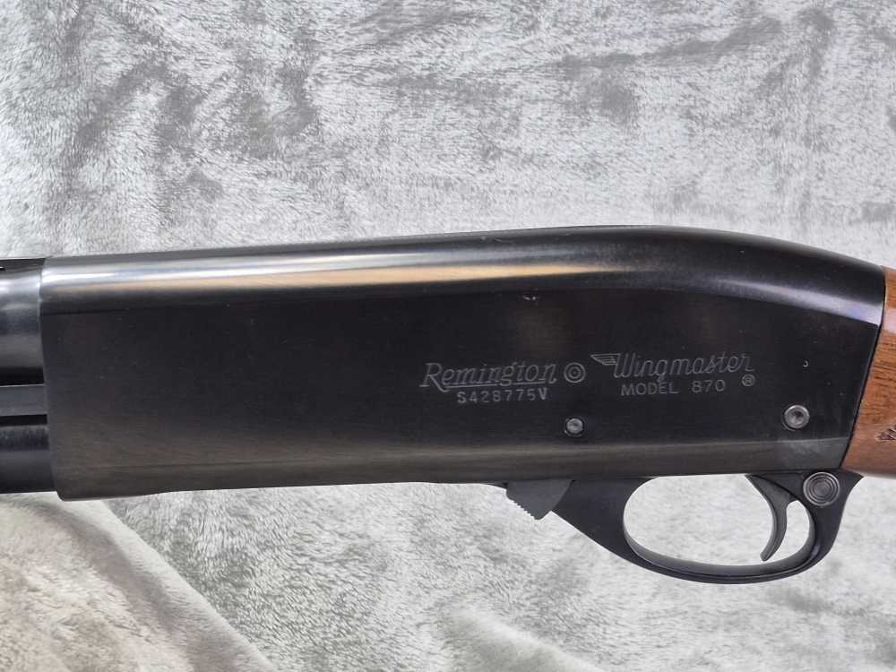 Remington 870 Wingmaster 12ga 28” Vent Rib Made in 2000 – GREAT!-img-7