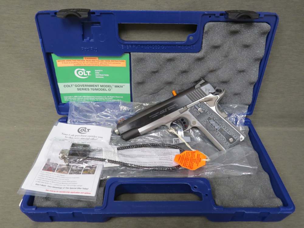 Colt Competition Government S70 .45 acp Pistol 5" 8+1 Two-Tone O1070CCS-TT-img-8