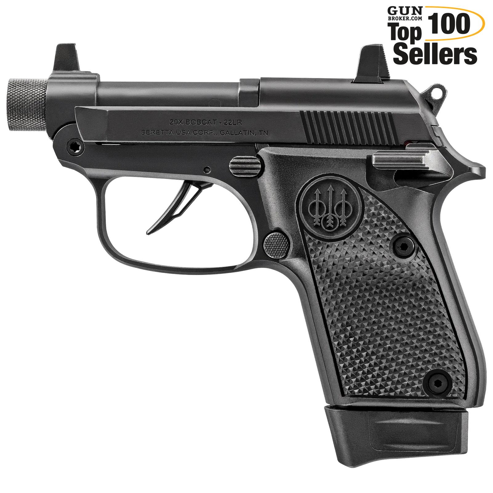 BERETTA 20X Bobcat Do It Yourself 22 LR 2.8in 8rd Defense Pistol J20X22R8TB-img-0