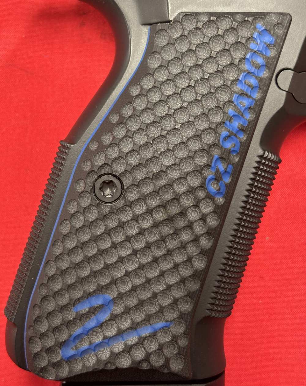 CZ-USA SHADOW 2 9mm case/papers 3-17rd mags Trij SRO 4¾" DA/SA no irons CGW-img-13