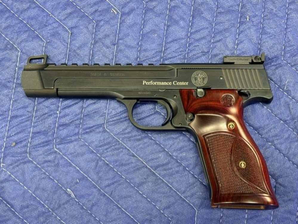 No Reserve - Unfired Smith & Wesson Model 41 Pistol .22 LR with Optic Rail-img-8