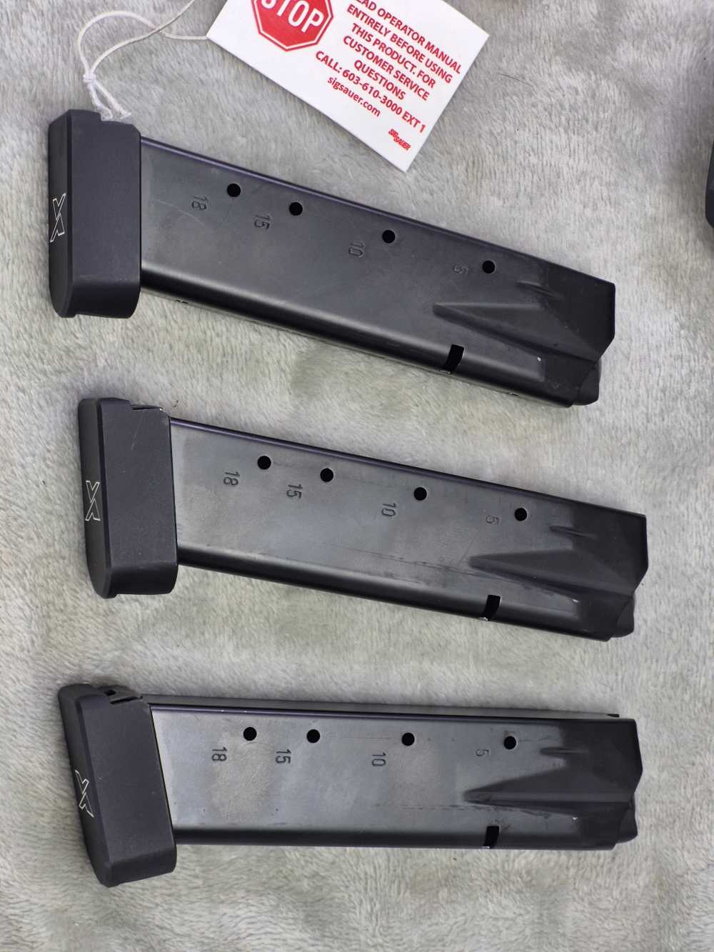 Sig Sauer P226 X5 Legion 9mm with Holosun & Night Sights 3 Mags – EXCELLENT-img-18