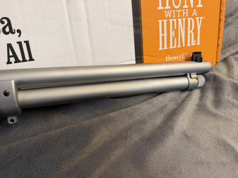 Henry  Side Gate All Weather H010GAW Lever .45-70 18.43" Penny Bid-img-3