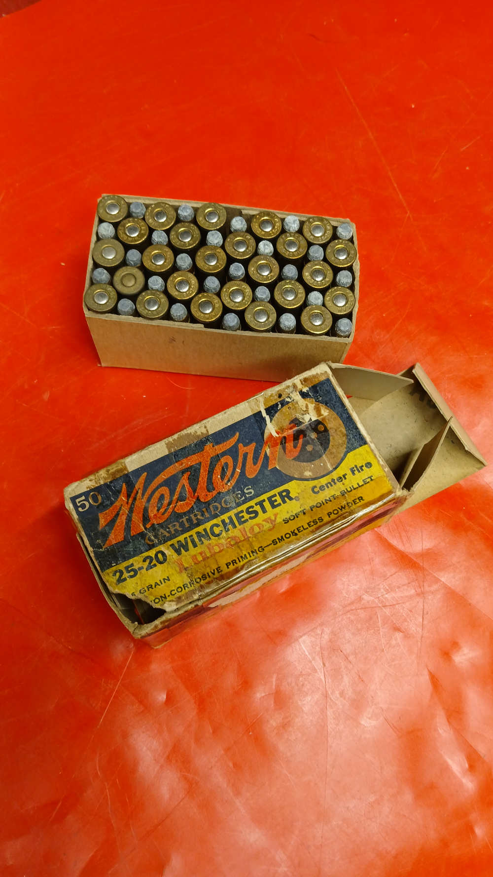 winchester - 25-20 - ammo - vintage. -img-0
