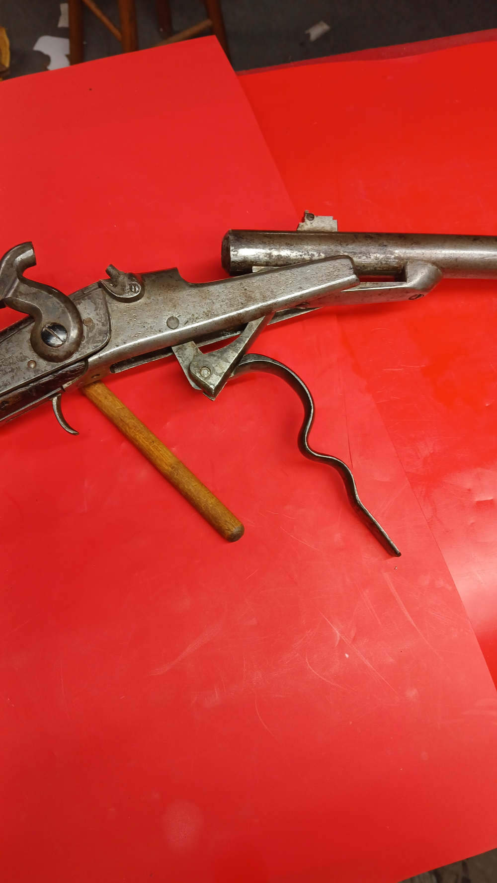 richardson and overman - civil war carbine - gallager 50 cal. -img-3
