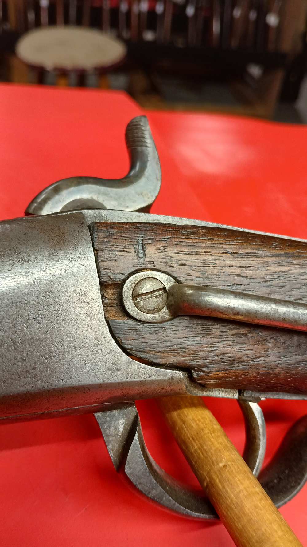 richardson and overman - civil war carbine - gallager 50 cal. -img-20