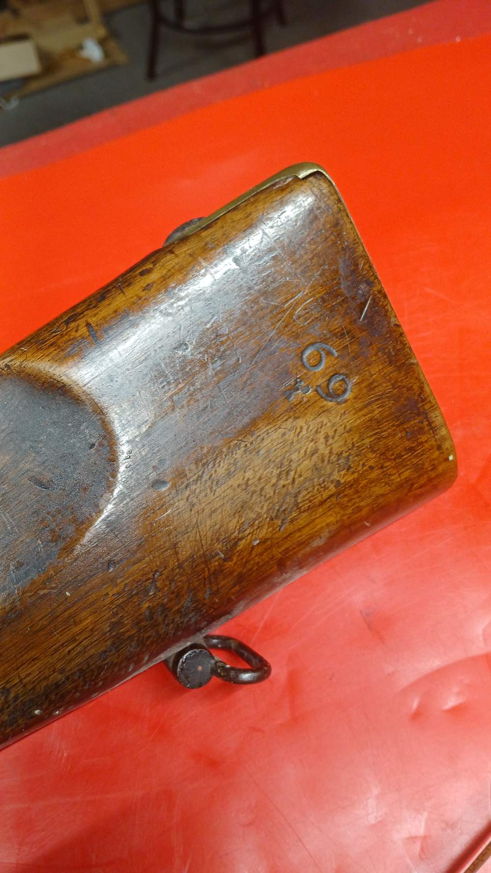 french 1836 - 69 cal - mutzig lancers muketoon carbine rifle - civil war. -img-14