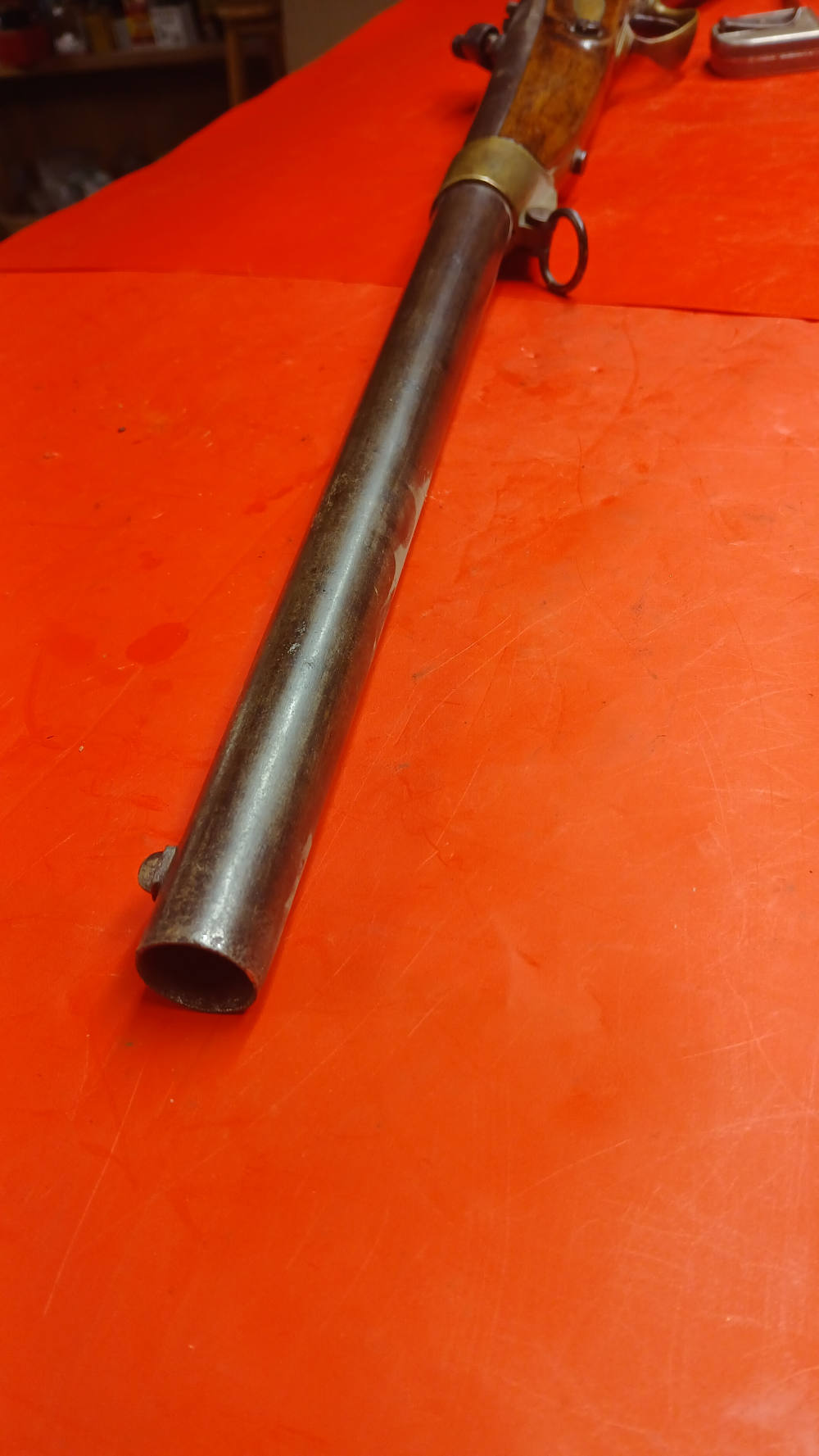french 1836 - 69 cal - mutzig lancers muketoon carbine rifle - civil war. -img-23