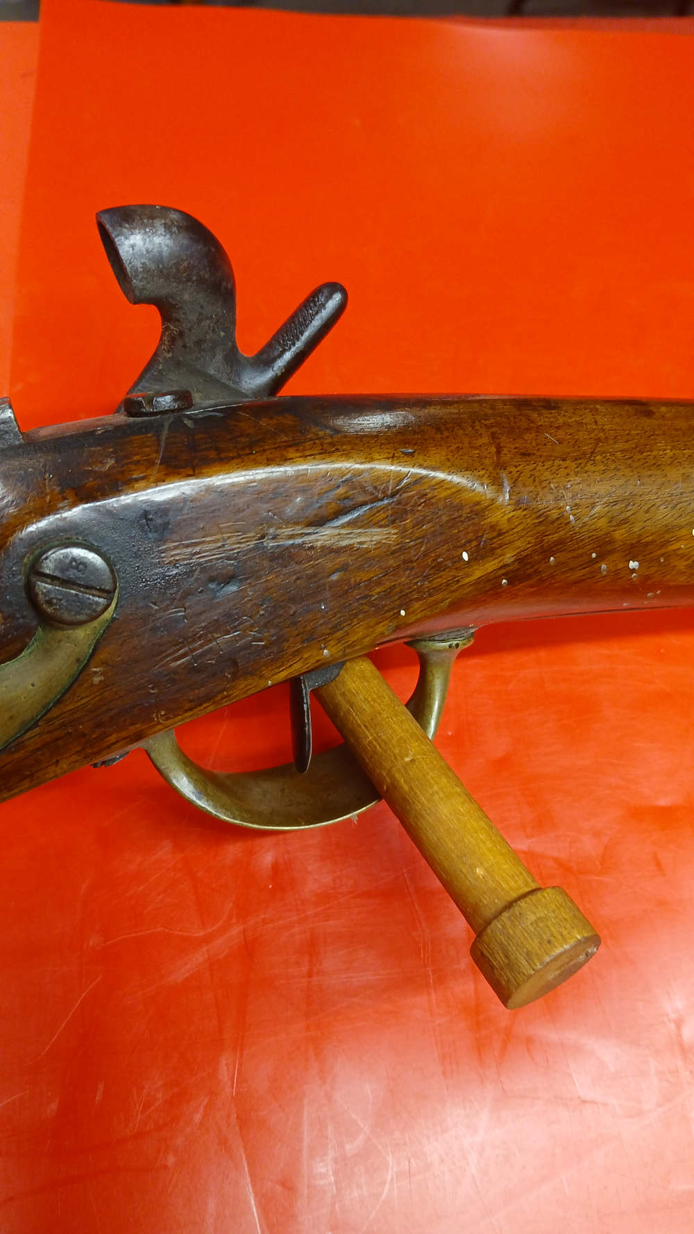 french 1836 - 69 cal - mutzig lancers muketoon carbine rifle - civil war. -img-16