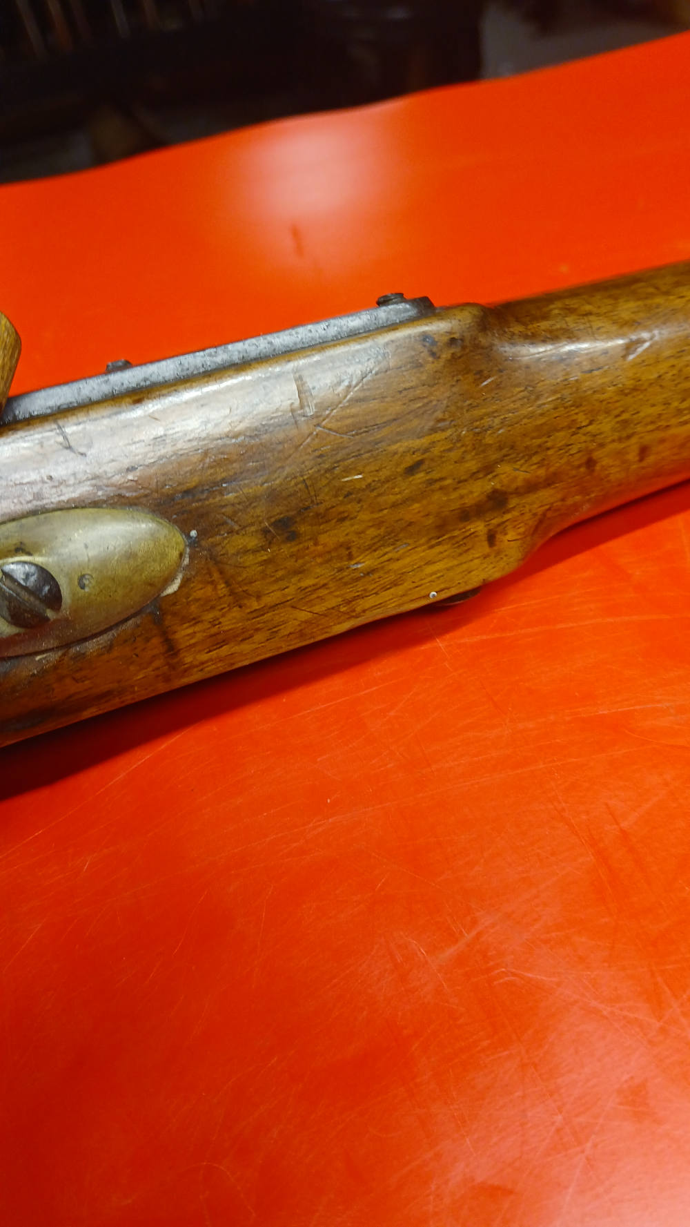 french 1836 - 69 cal - mutzig lancers muketoon carbine rifle - civil war. -img-11
