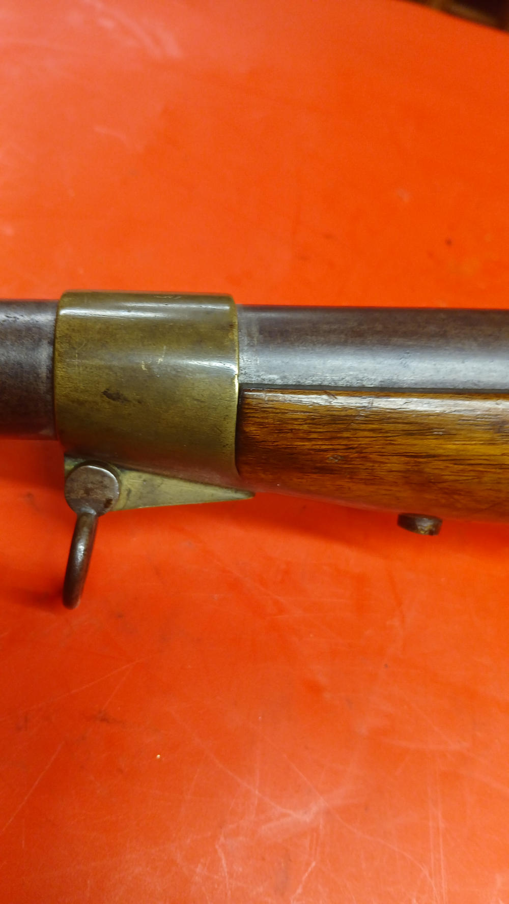 french 1836 - 69 cal - mutzig lancers muketoon carbine rifle - civil war. -img-19
