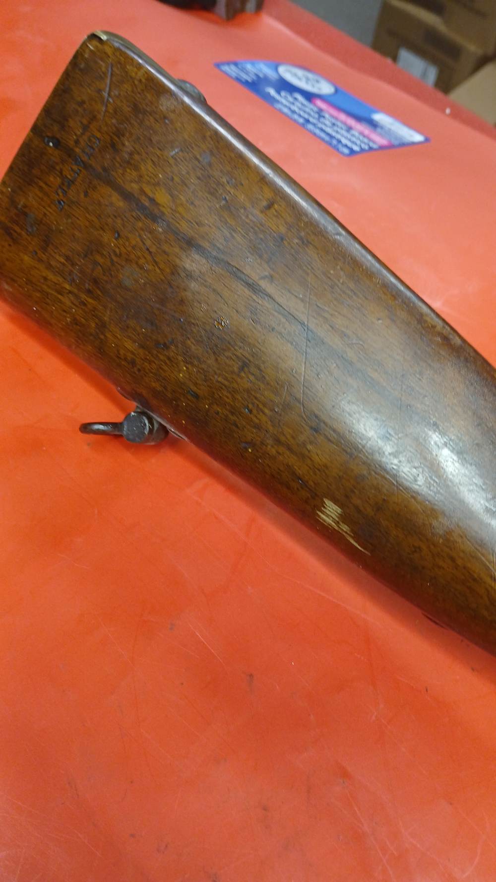 french 1836 - 69 cal - mutzig lancers muketoon carbine rifle - civil war. -img-6