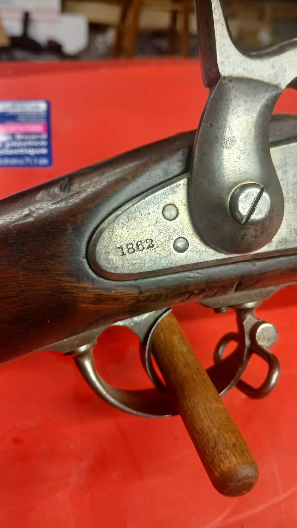 us bridesburg - civil war percussion rifle - 1862.-img-6