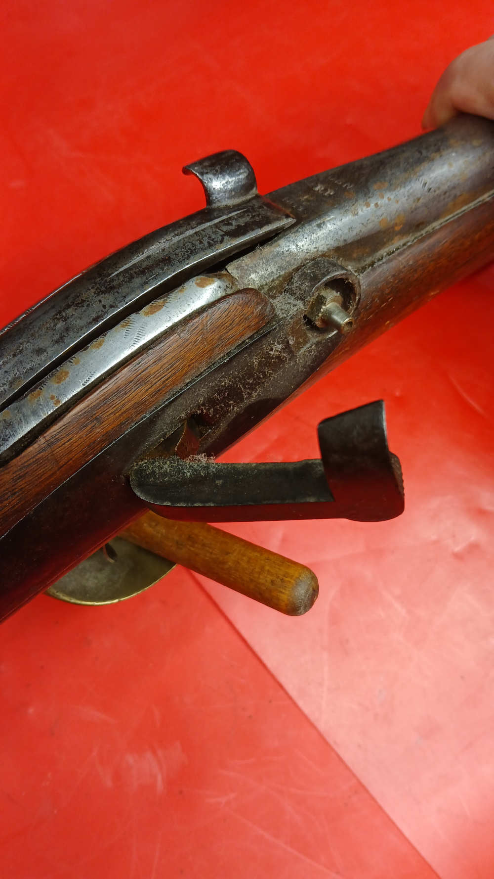 ames us navy   jenks  mule ear 54 cal  civial war carbine. -img-7
