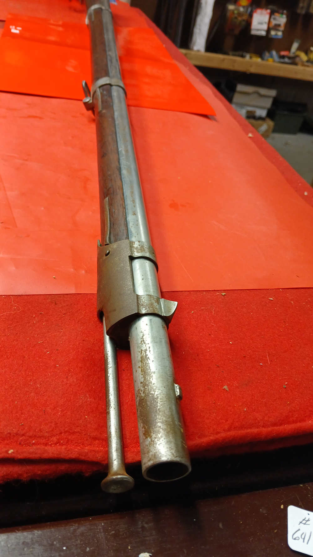 US - n starr - 1832 conn. conversion - percussion rifle - civil war. -img-0