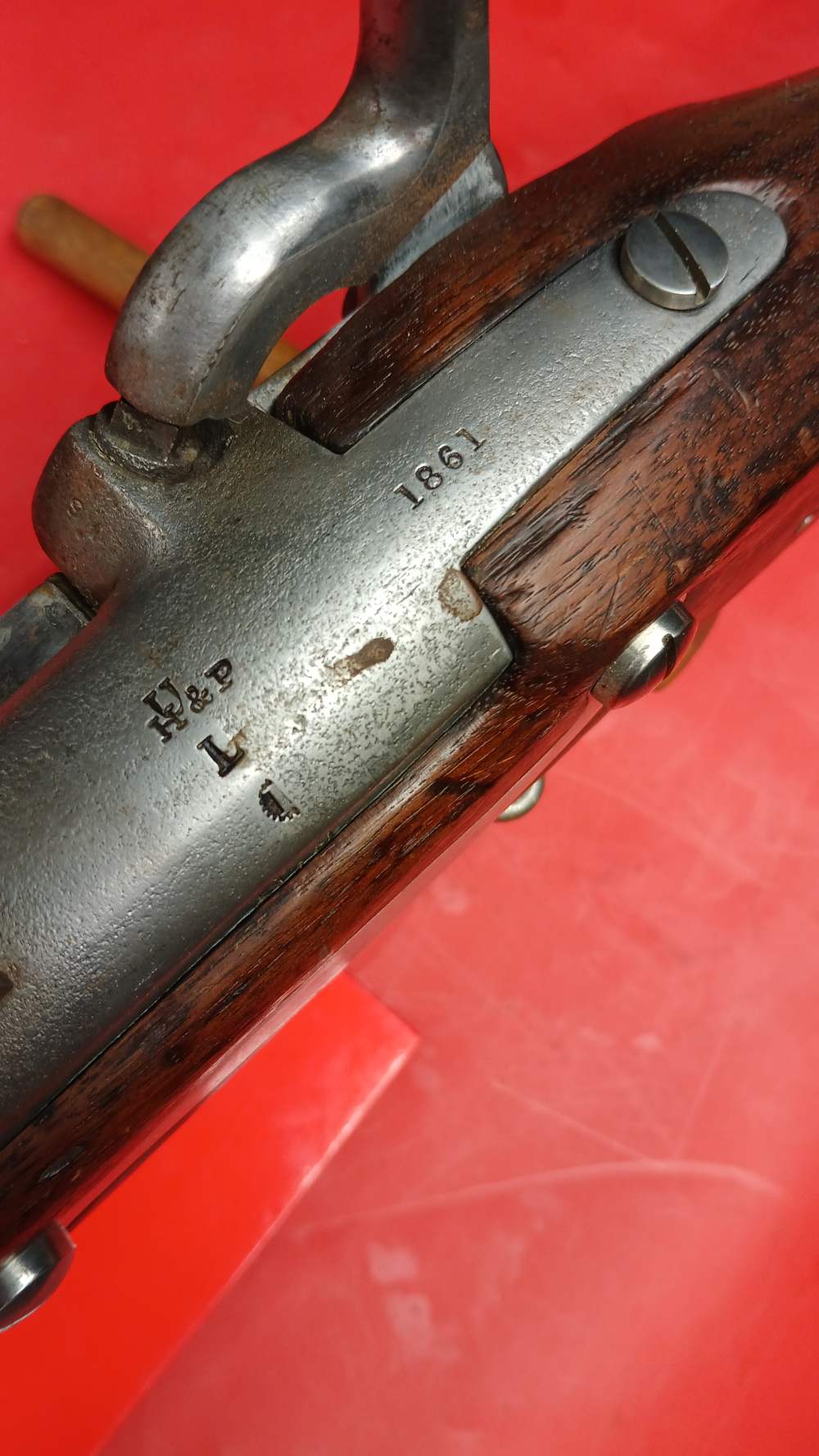 US - n starr - 1832 conn. conversion - percussion rifle - civil war. -img-18