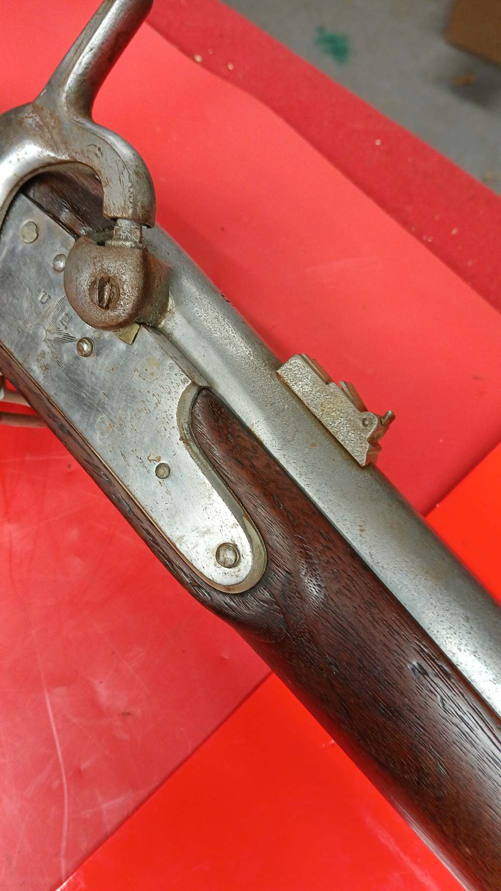 US - n starr - 1832 conn. conversion - percussion rifle - civil war. -img-4