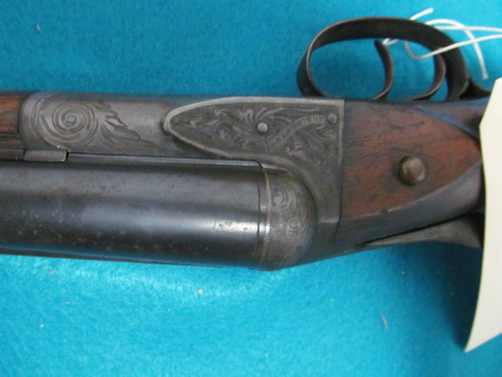 Ansley H. Fox Double Barrel Shotgun 12 Gauge-img-5
