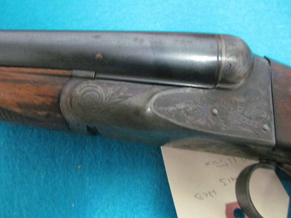 Ansley H. Fox Double Barrel Shotgun 12 Gauge-img-3