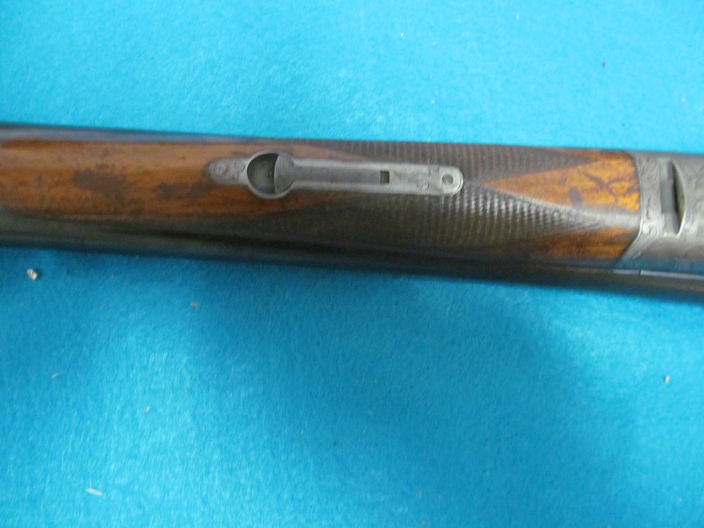 Ansley H. Fox Double Barrel Shotgun 12 Gauge-img-6