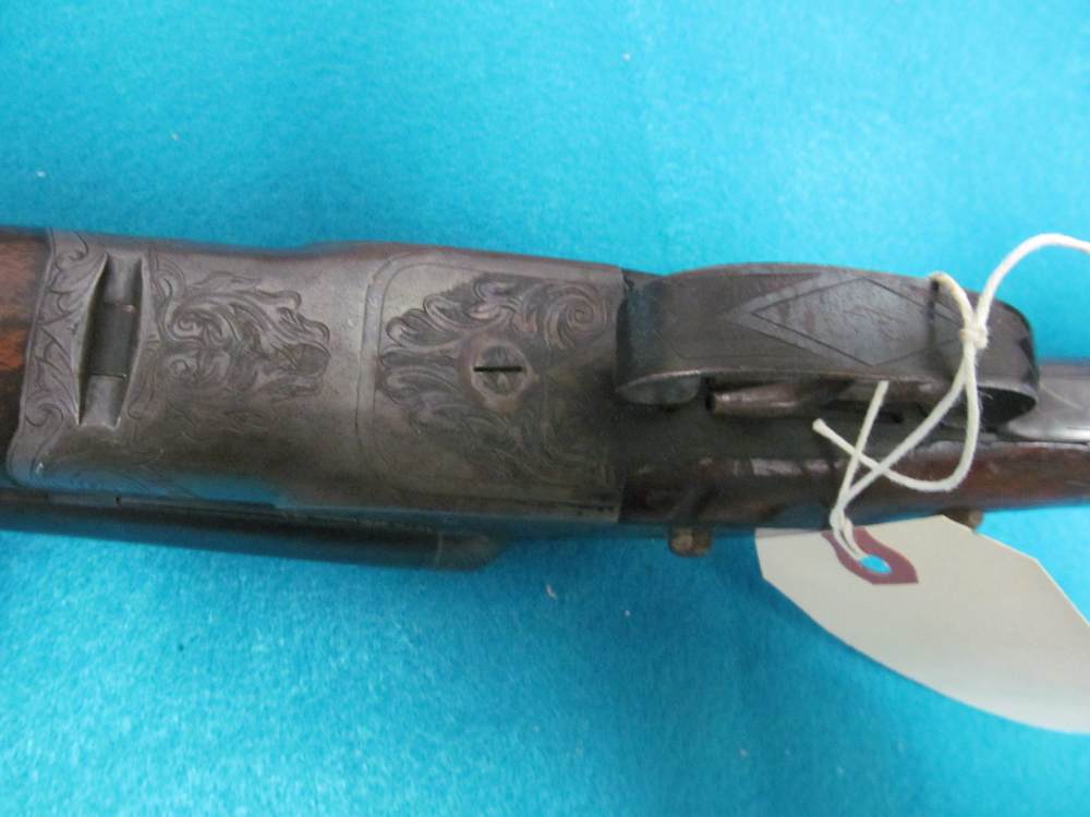 Ansley H. Fox Double Barrel Shotgun 12 Gauge-img-4