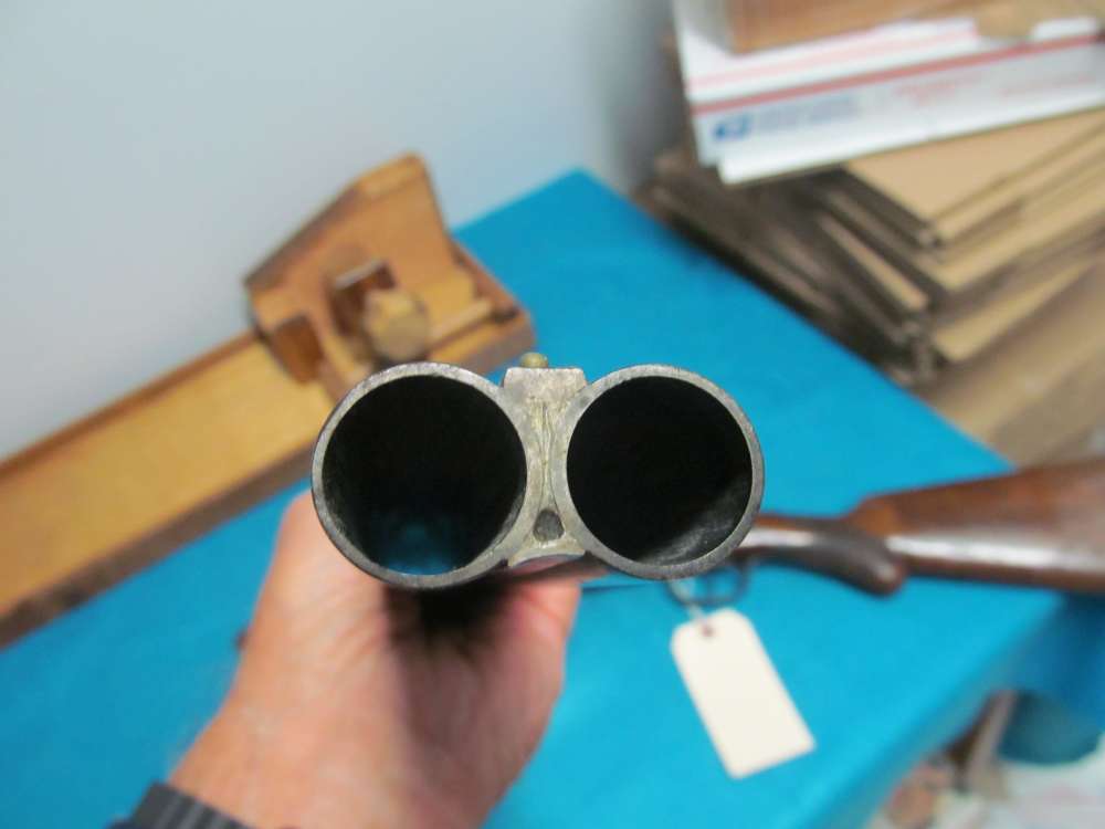Ansley H. Fox Double Barrel Shotgun 12 Gauge-img-9