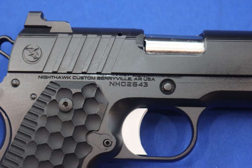 Nighthawk Custom FIREHAWK 1911Pistol 10MM COMPENSATED NHC SA New FIRE HAWK-img-6