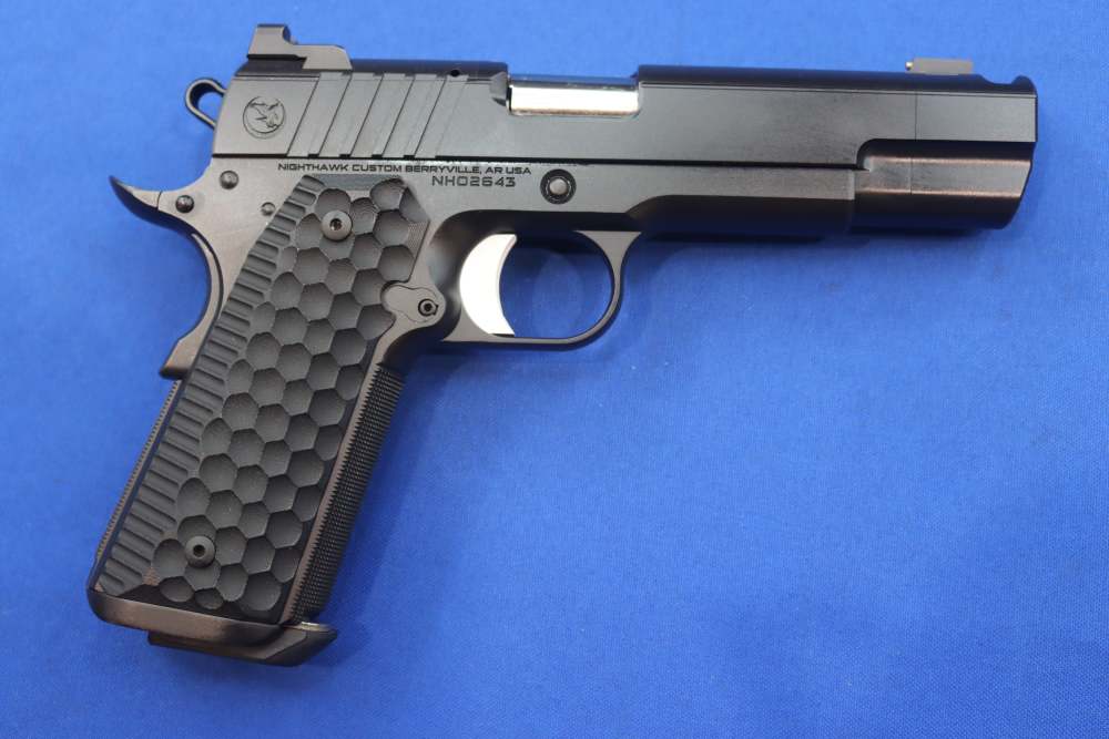 Nighthawk Custom FIREHAWK 1911Pistol 10MM COMPENSATED NHC SA New FIRE HAWK-img-3