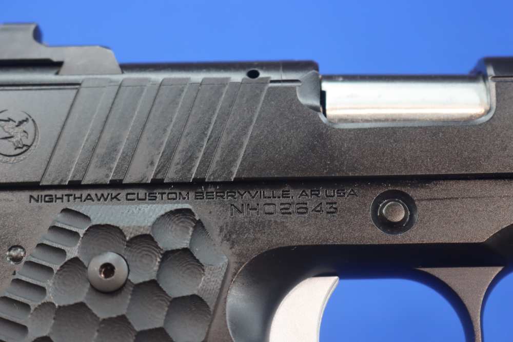 Nighthawk Custom FIREHAWK 1911Pistol 10MM COMPENSATED NHC SA New FIRE HAWK-img-29