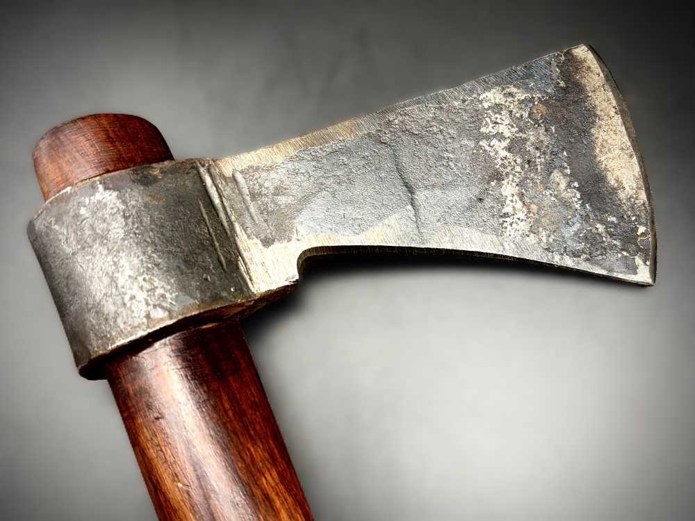 Competition Throwing Tomahawk. Hand Forged Head.  Hardwood Handle. LIKE NEW-img-15