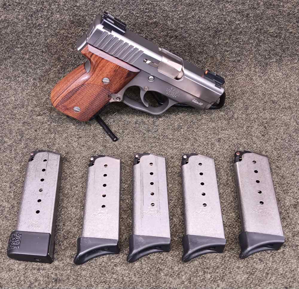 KAHR ARMS MK9 ELITE 03 STAINLESS 9MM, 5 MAGAZINES-img-1