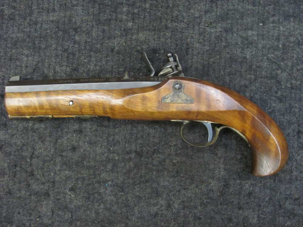"MONARCH" 45 Cal BIG Flintlock Pistol - Ugly But Sparks Fine -Pirates Need -img-24