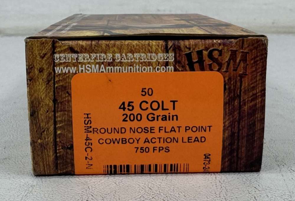 HSM COWBOY ACTION .45 COLT 50 ROUNDS-img-1