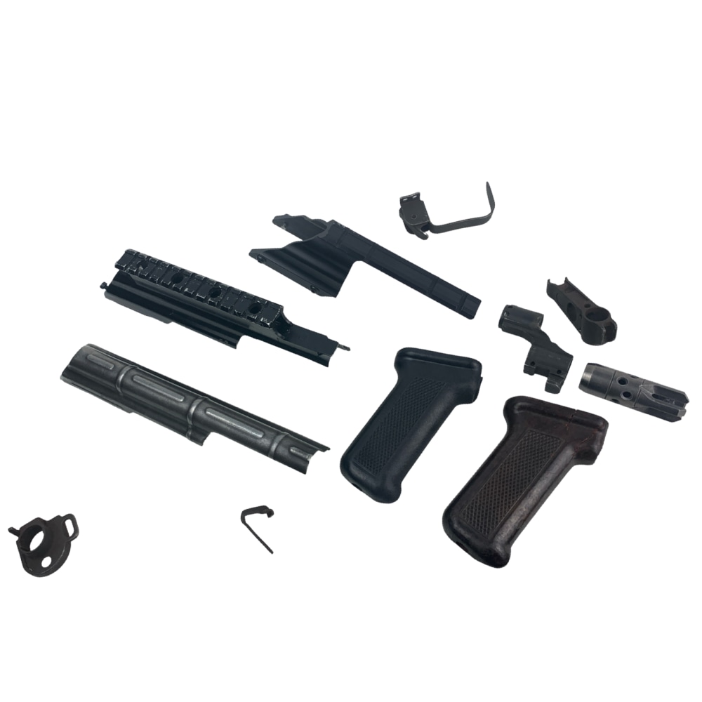AK47 Repair Parts Grips Railed Dust Cover AK-47 Junk Lot Scrap AK parts kit-img-0