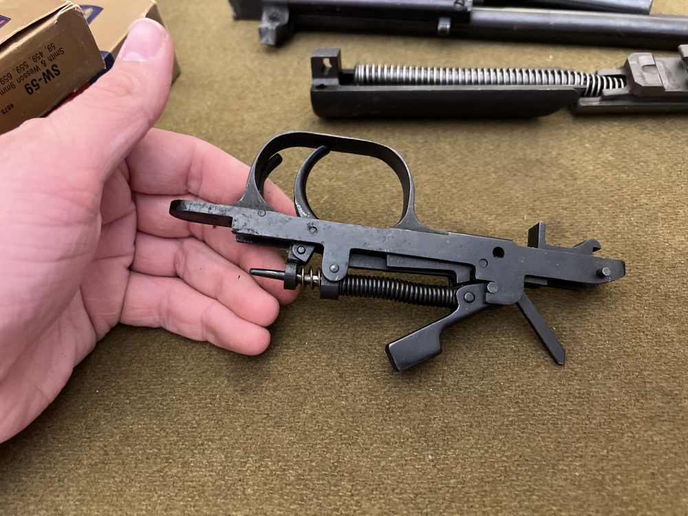 Russian SKS rifle parts kit some matching numbers bolt trigger group mag -img-11