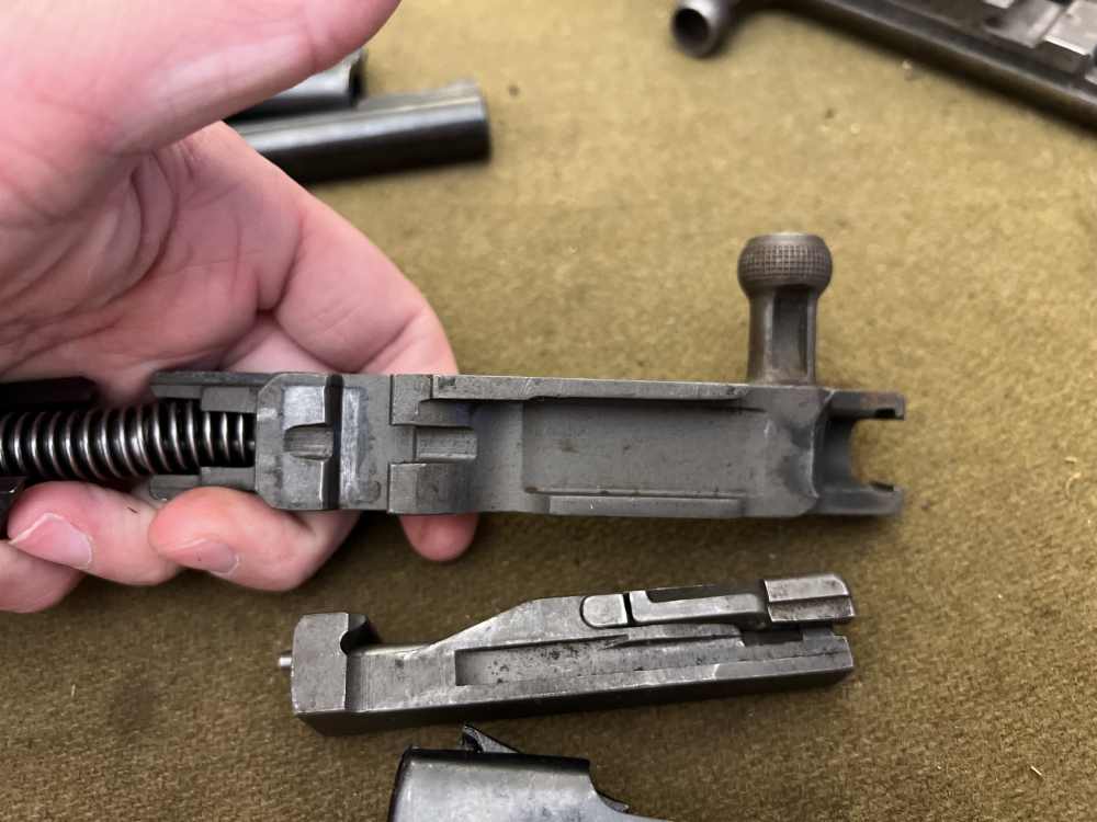 Russian SKS rifle parts kit some matching numbers bolt trigger group mag -img-4