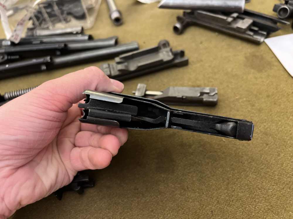 Russian SKS rifle parts kit some matching numbers bolt trigger group mag -img-9