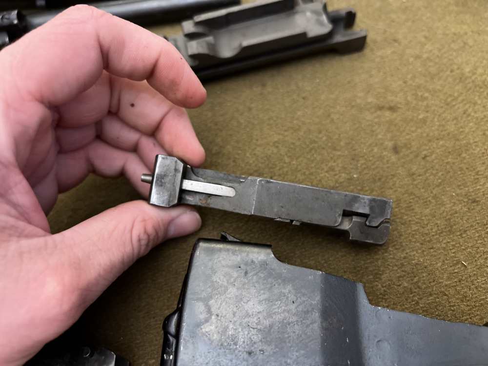 Russian SKS rifle parts kit some matching numbers bolt trigger group mag -img-5